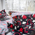 PT29102556 Holiday Gift Wrap with Christmas Design Meliodas Dragon Tattoo
