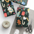 PT300925020 Holiday Gift Wrap with Christmas Design