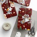 PT300925036 Holiday Gift Wrap with Christmas Design