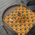 PT29102540 Holiday Gift Wrap with Christmas Design Black Bull