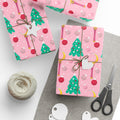 PT29102559 Holiday Gift Wrap with Christmas Design Crescent Moon Wand