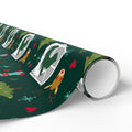 PT29102522 Holiday Gift Wrap with Christmas Design Military Police Brigade