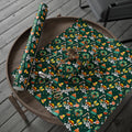 PT29102506 Holiday Gift Wrap with Christmas Design Straw Hat