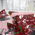 PT29102551 Holiday Gift Wrap with Christmas Design Black Knights Insignia