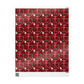 PT29102529 Holiday Gift Wrap with Christmas Design Flamel Cross