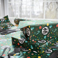 PT29102519 Holiday Gift Wrap with Christmas Design DBZ Kanji Symbol