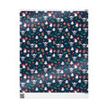 PT29102508 Holiday Gift Wrap with Christmas Design Red Hair Pirate