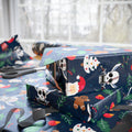 PT29102508 Holiday Gift Wrap with Christmas Design Red Hair Pirate