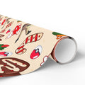 PT300925012 Holiday Gift Wrap with Christmas Design