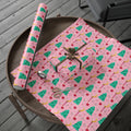 PT29102559 Holiday Gift Wrap with Christmas Design Crescent Moon Wand