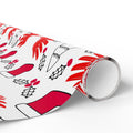 PT29102532 Holiday Gift Wrap with Christmas Design Hawks Hero Symbol