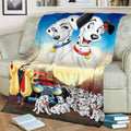 Dalmatian Fleece Blanket For Bedding Decor Gift Idea 3 - PerfectIvy