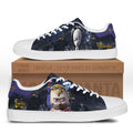 Addams Family Pugsley and Wennesday Skate Shoes Custom 1 - PerfectIvy