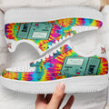 Adventure Time Bmo Sneakers Custom Tie Dye Style 2 - PerfectIvy