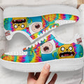 Adventure Time Finn x Jake Sneakers Custom Tie Dye Style 2 - PerfectIvy