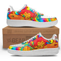 Adventure Time Fire Princess Rainbow Sneakers Custom Tie Dye Style 1 - PerfectIvy