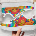 Adventure Time Fire Princess Rainbow Sneakers Custom Tie Dye Style 2 - PerfectIvy