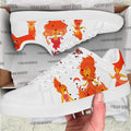 Adventure Time Fire Princess Skate Shoes Custom 3 - PerfectIvy