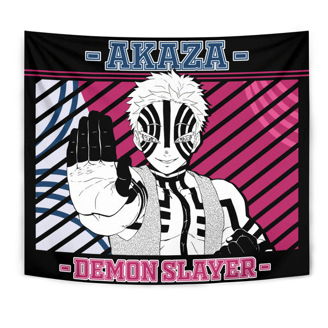 Akaza Tapestry Custom Demon Slayer Anime Home Wall Decor For Bedroom Living Room 1 - PerfectIvy