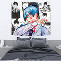 Aki Hayakawa Tapestry Custom Chainsaw Man Anime Manga Room Decor 4 - PerfectIvy
