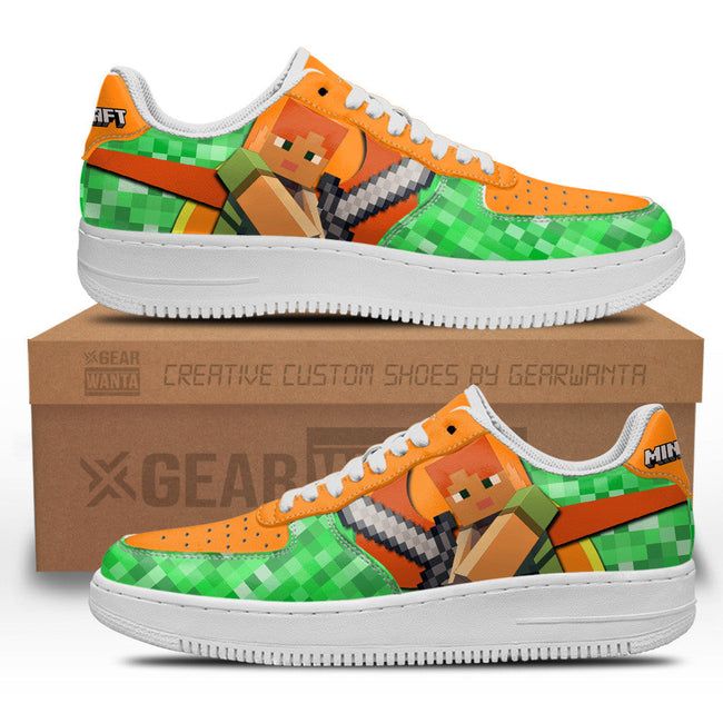 Alex Minecraft Custom Sneakers LT11 1 - PerfectIvy