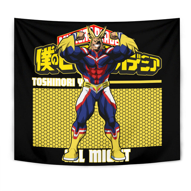 All Might Tapestry Custom My Hero Academia Anime Home Decor 1 - PerfectIvy