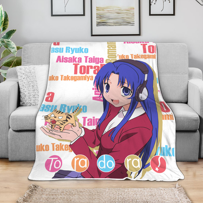 Ami Kawashima Blanket Custom Toradora Anime Bedding 4 - PerfectIvy