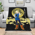 Android 18 Blanket Custom Cloud Dragon Ball Anime Bedding 4 - PerfectIvy