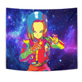 Android 18 Tapestry Custom Dragon Ball Anime Room Decor 1 - PerfectIvy