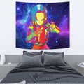 Android 18 Tapestry Custom Dragon Ball Anime Room Decor 2 - PerfectIvy
