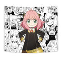 Anya Forger Tapestry Custom Spy x Family Anime Manga Room Wall Decor 1 - PerfectIvy
