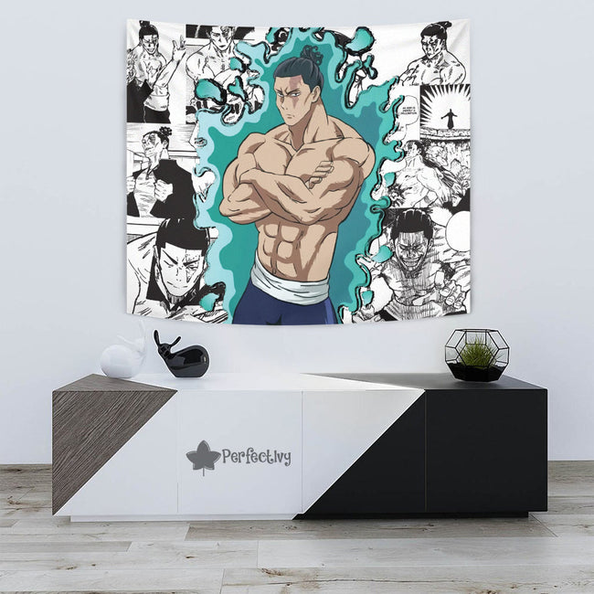 Aoi Todo Tapestry Custom Jujutsu Kaisen Anime Manga Room Decor 3 - PerfectIvy
