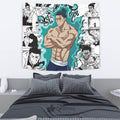 Aoi Todo Tapestry Custom Jujutsu Kaisen Anime Manga Room Decor 4 - PerfectIvy