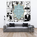 Aqua Deer Tapestry Custom Black Clover Anime Manga Room Wall Decor 2 - PerfectIvy