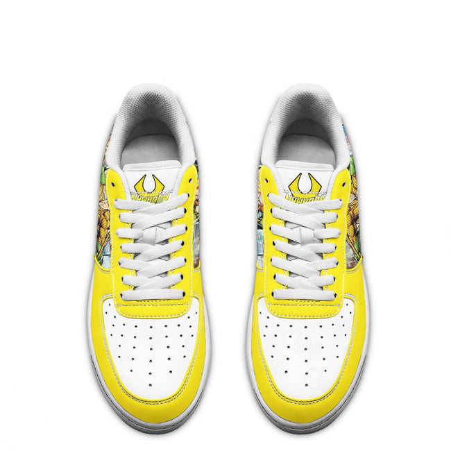 Aquaman Sneakers Custom Superhero Comic Shoes 3 - PerfectIvy