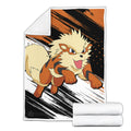 Arcanine Blanket Fleece Custom Pokemon Anime Bedding 4 - PerfectIvy