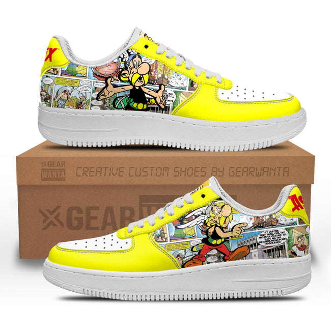 Asterix Sneakers Custom Superhero Comic Shoes 2 - PerfectIvy