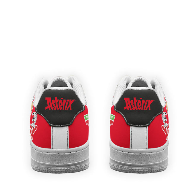 Asterix Super Hero Custom Sneakers QD22 3 - PerfectIvy