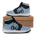 Avengers Symbols Superhero Kid Sneakers Custom For Kids 1 - PerfectIvy