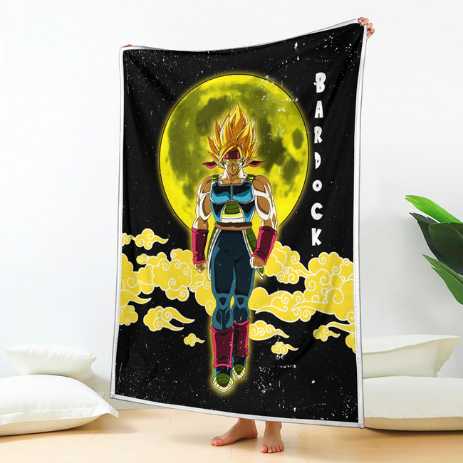 Bardock Blanket Custom Cloud Dragon Ball Anime Bedding 2 - PerfectIvy