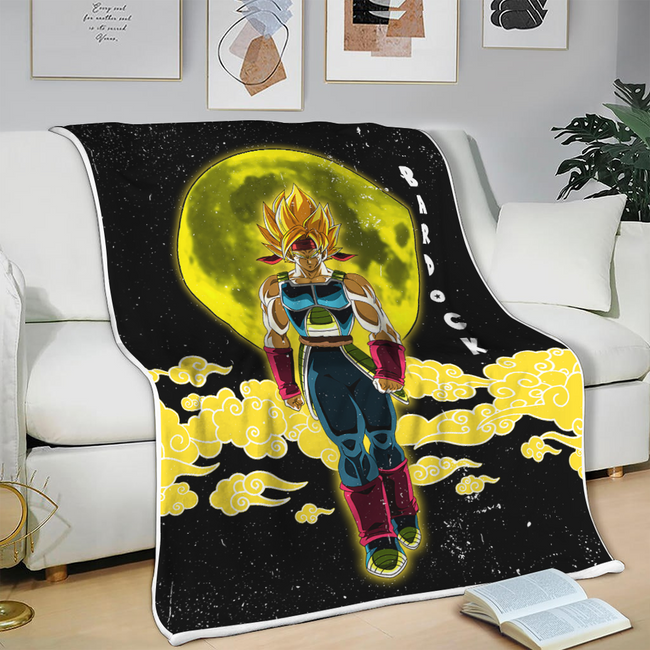 Bardock Blanket Custom Cloud Dragon Ball Anime Bedding 3 - PerfectIvy