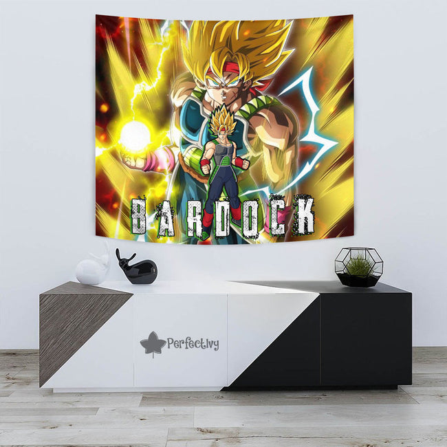 Bardock Tapestry Custom Dragon Ball Anime Home Decor 3 - PerfectIvy