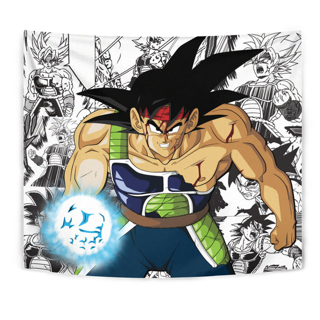 Bardock Tapestry Custom Dragon Ball Anime Manga Room Decor 1 - PerfectIvy