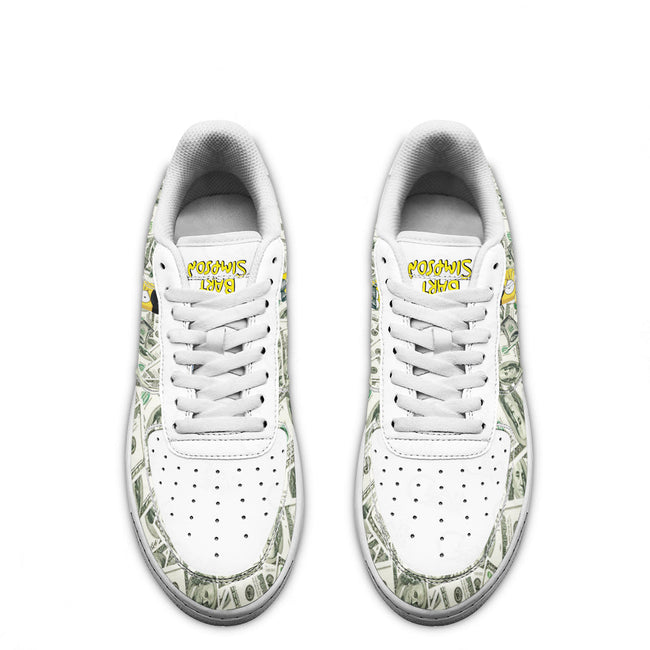 Bart Simpson Sneakers Custom Simpson Cartoon Shoes 3 - PerfectIvy