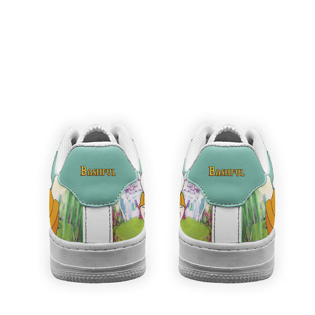 Bashful Snow White and 7 Dwarfs Custom Sneakers QD12 3 - PerfectIvy