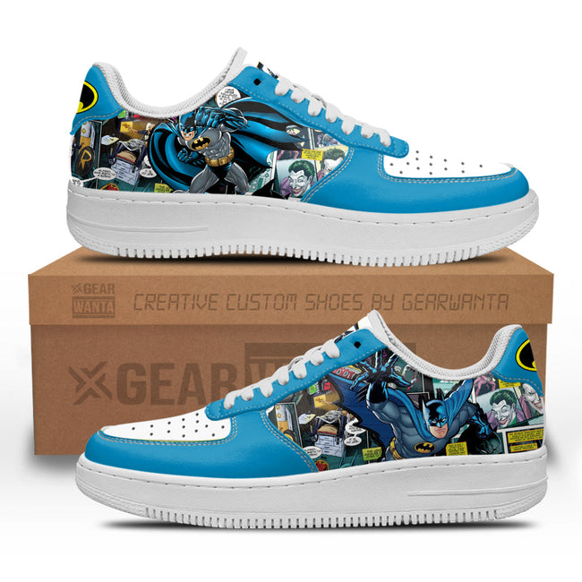 Batman Sneakers Custom Superhero Comic Shoes 2 - PerfectIvy