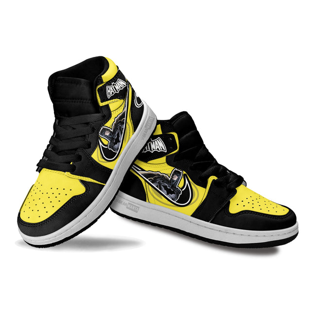 Batman Kids JD Sneakers Custom Shoes For Kids 3 - PerfectIvy