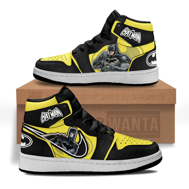 Batman Kids JD Sneakers Custom Shoes For Kids 4 - PerfectIvy
