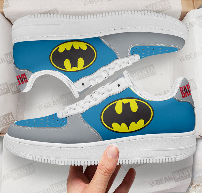 Batman Super Hero Custom Sneakers QD22 2 - PerfectIvy