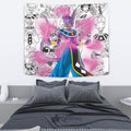 Beerus Tapestry Custom Dragon Ball Anime Manga Room Decor 4 - PerfectIvy